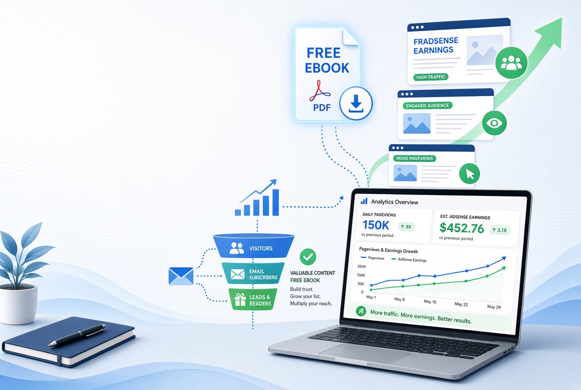 Free Ebooks That Triple AdSense Pageviews